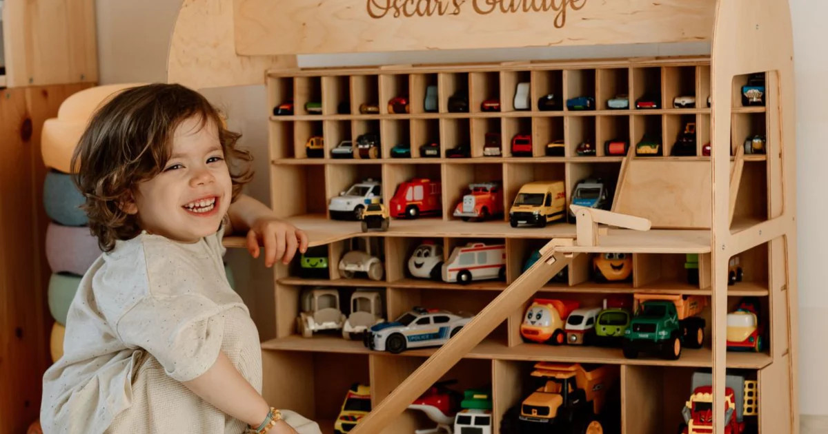 Toy Car Garage Storage | Enjoy The Wood Inc.
