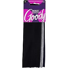 Goody Ouchless Comfort Headwraps - 3 Count(Pack of 1), Assorted - Made from Fabric that is Soft a... | Amazon (US)