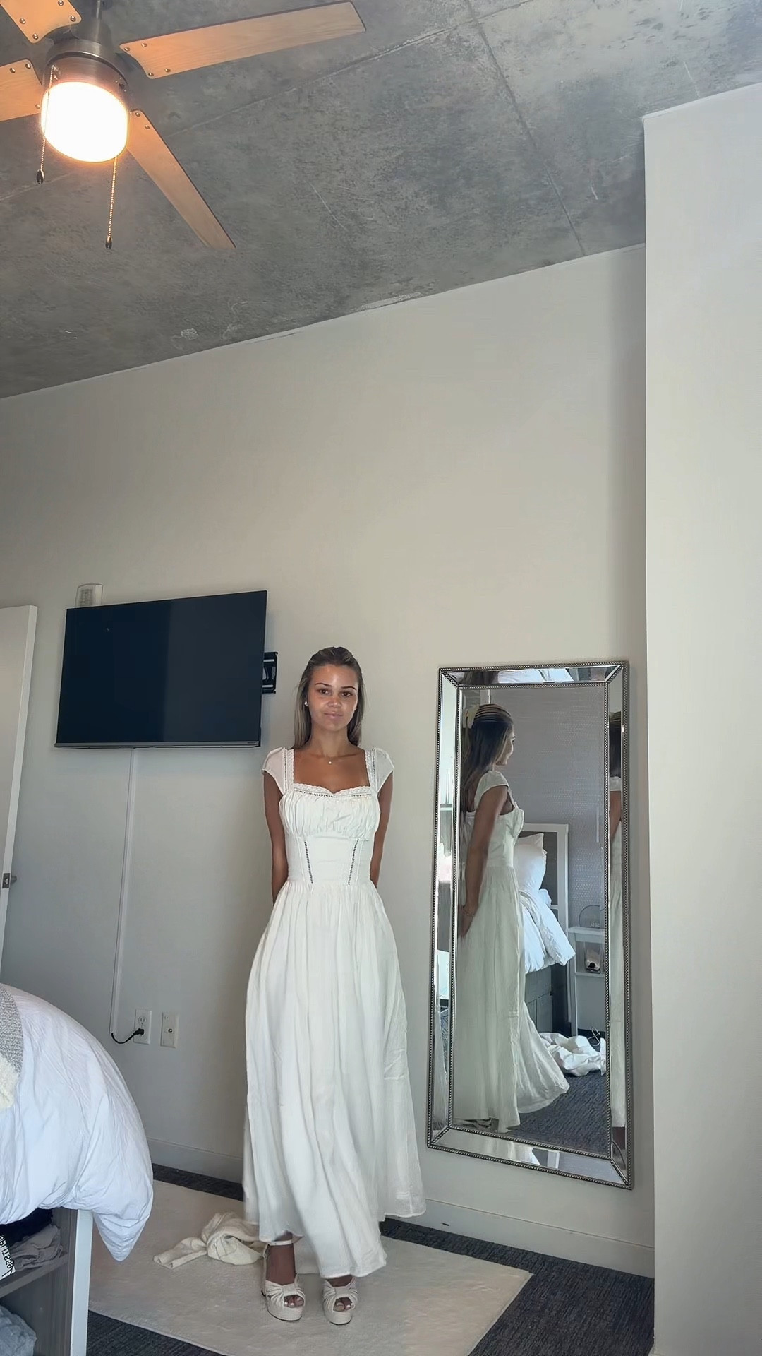 How perfect is this graduation dress!! Obsessed! Also just perfect spring/summer dress 

#LTKSeasonal #LTKootd