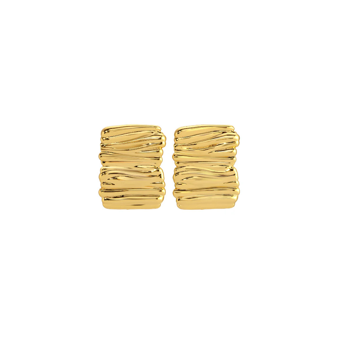 GAIA EARRINGS GOLD | Heaven Mayhem