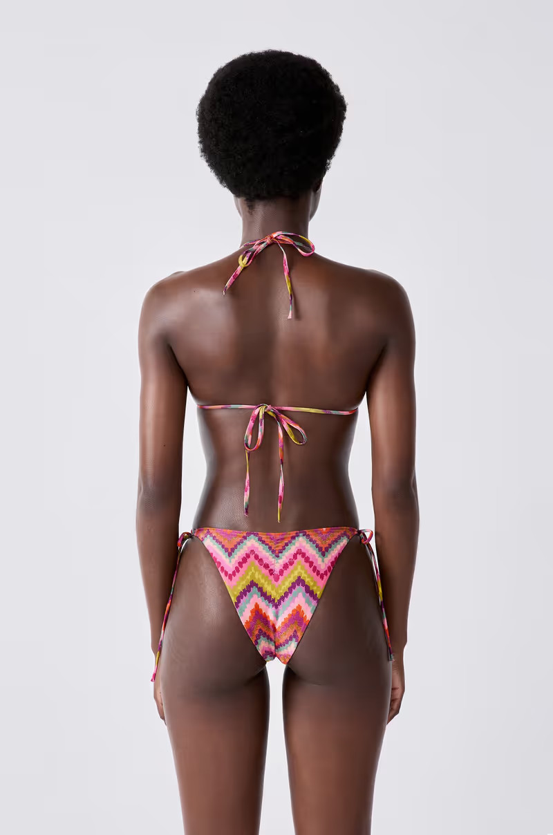 Triangle haut de maillot de bain à motifs | Etam FR