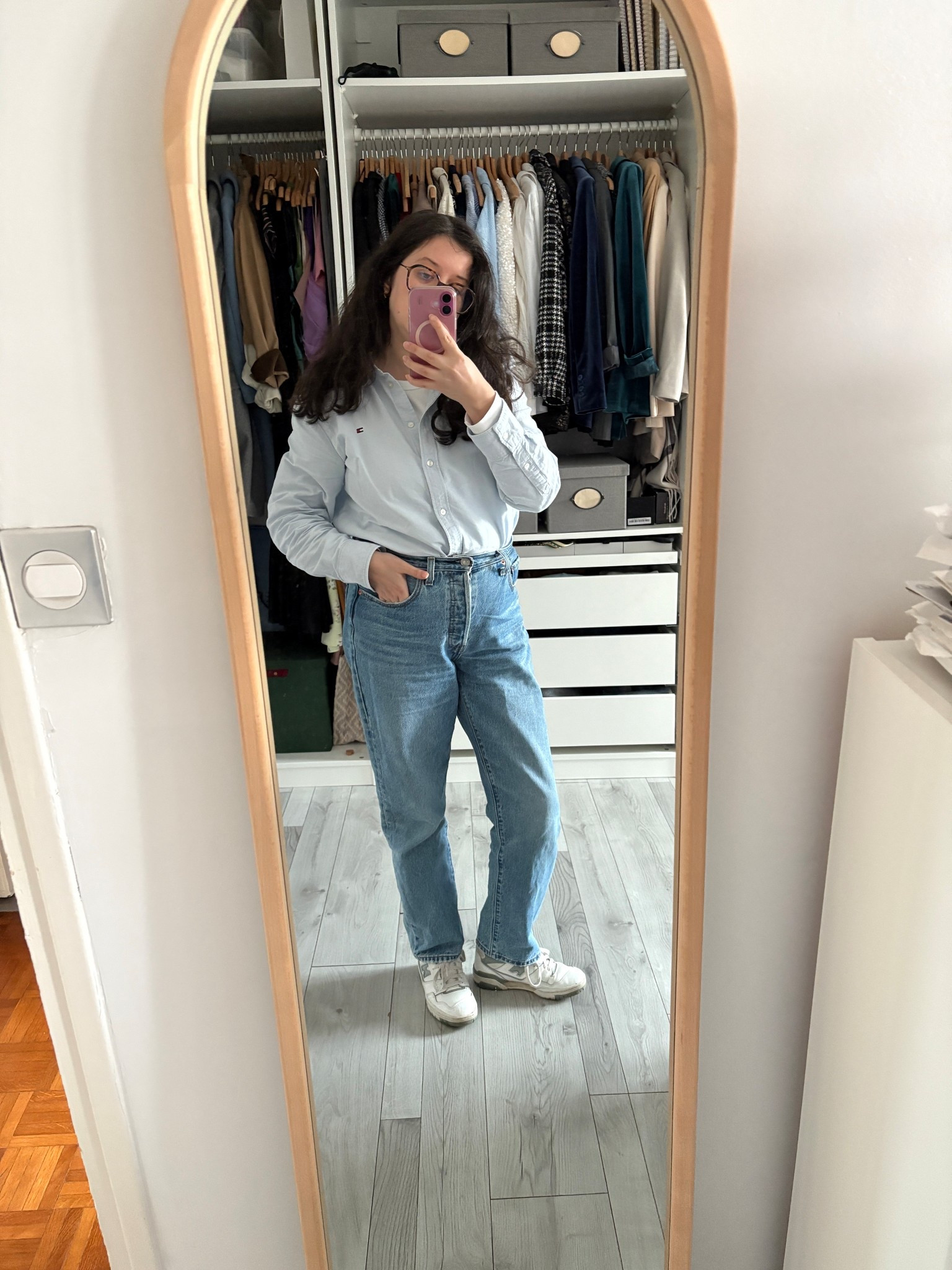 Look du jour 28/01
Un look casual avec une chemise 

#LTKFashionMonth #LTKpetite #LTKstyletip