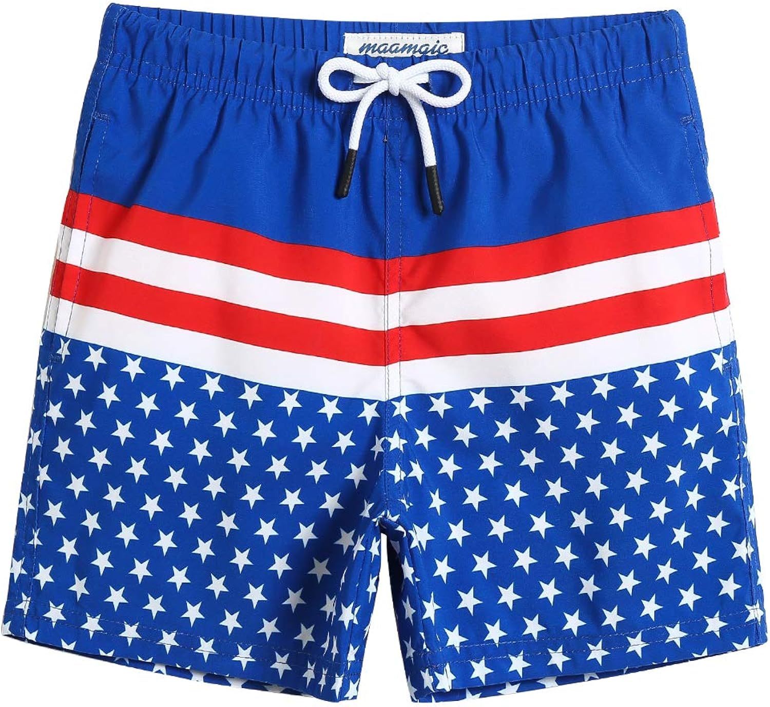 maamgic Boys Swim Trunks Toddler Swim Shorts Little Boys Bathing Suit Swimsuit Toddler Boy Swimwear | Amazon (US)