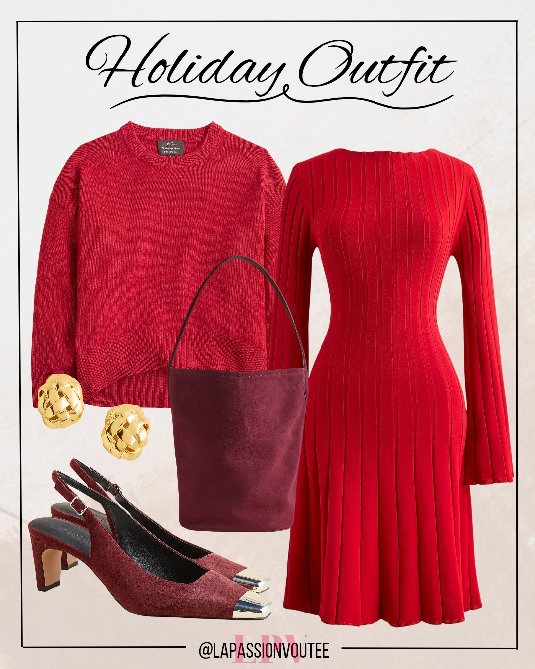 Here’s a holiday outfit idea that blends comfort and glam in the best way. ✨ Soft fabrics, timeless silhouettes, and a touch of shine make it perfect for festive events, date nights, or holiday parties. It’s simple, flattering, and effortless for all your December celebrations. 🎁💫 

 #LTKHoliday #LTKootd #LTKSeasonal