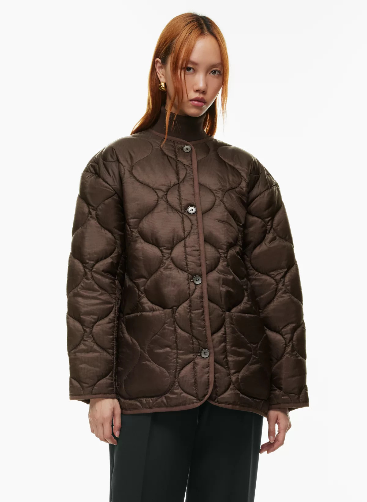 EVERGREEN QUILTED JACKET | Aritzia