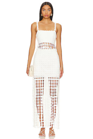 SAYLOR Elie Top & Skirt Set in White from Revolve.com | Revolve Clothing (Global)