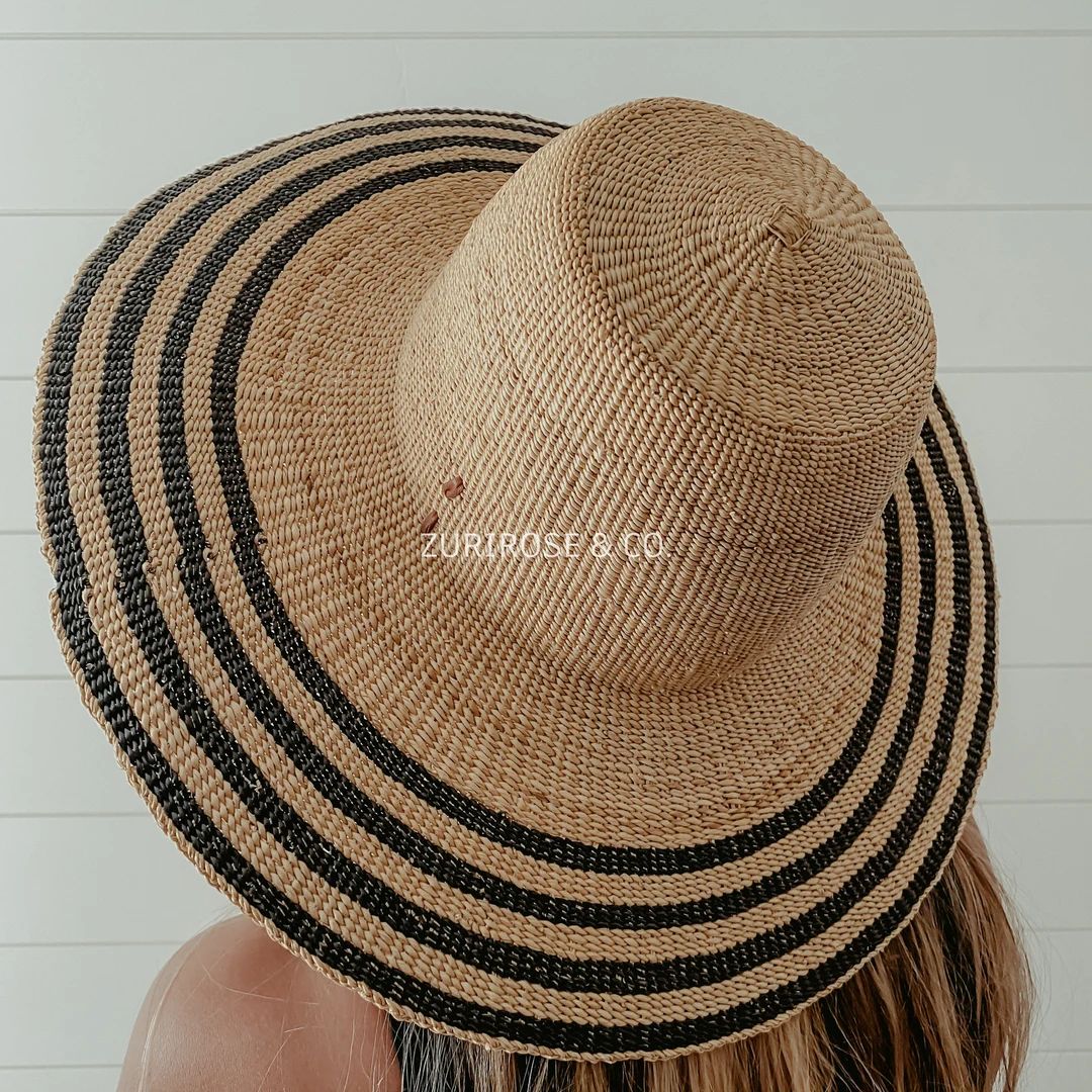 Women African Bolga Hat | African Hat | Farmers Sun Hat | Sun Hat | Straw Hat | Beach Hat | Farme... | Etsy (US)