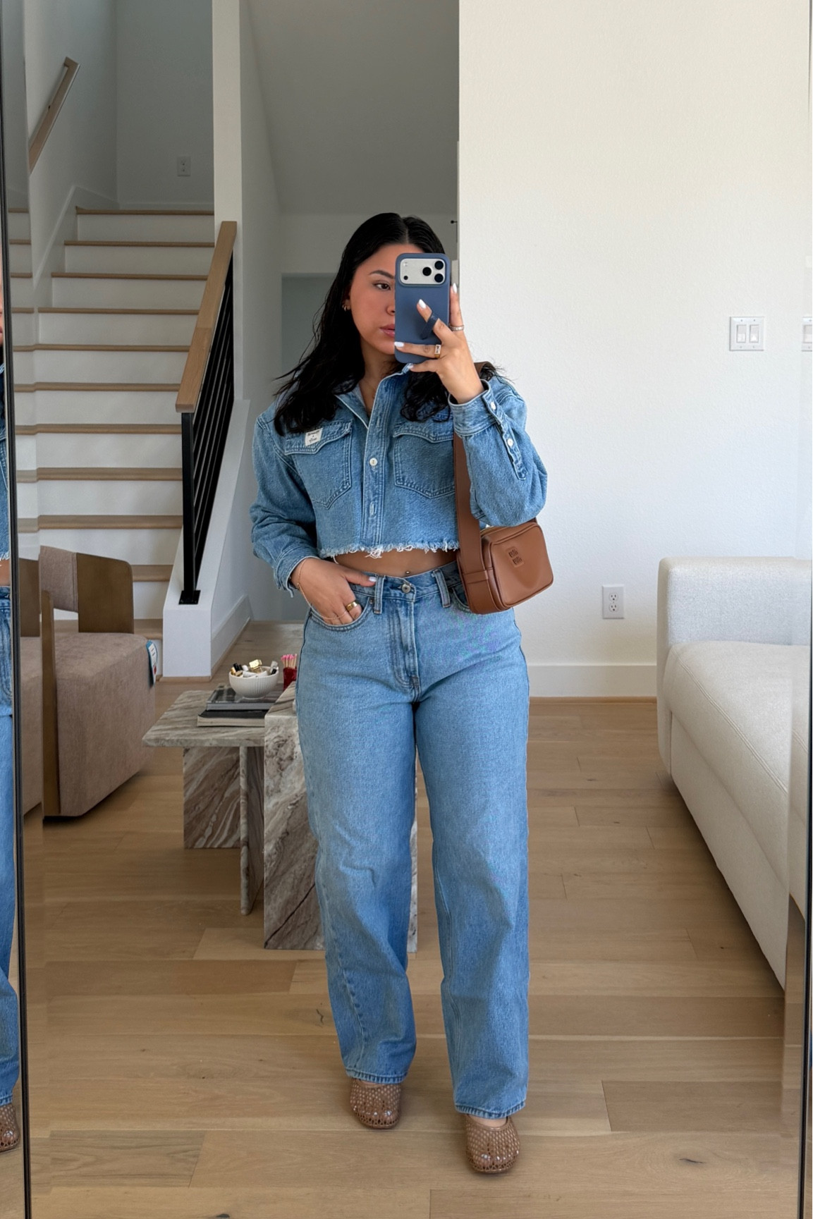 Top: old, linked similar 
Jeans: 26 short
Mesh flats: 6.5 

#LTKdayinmylife #LTKgrwm #LTKootd