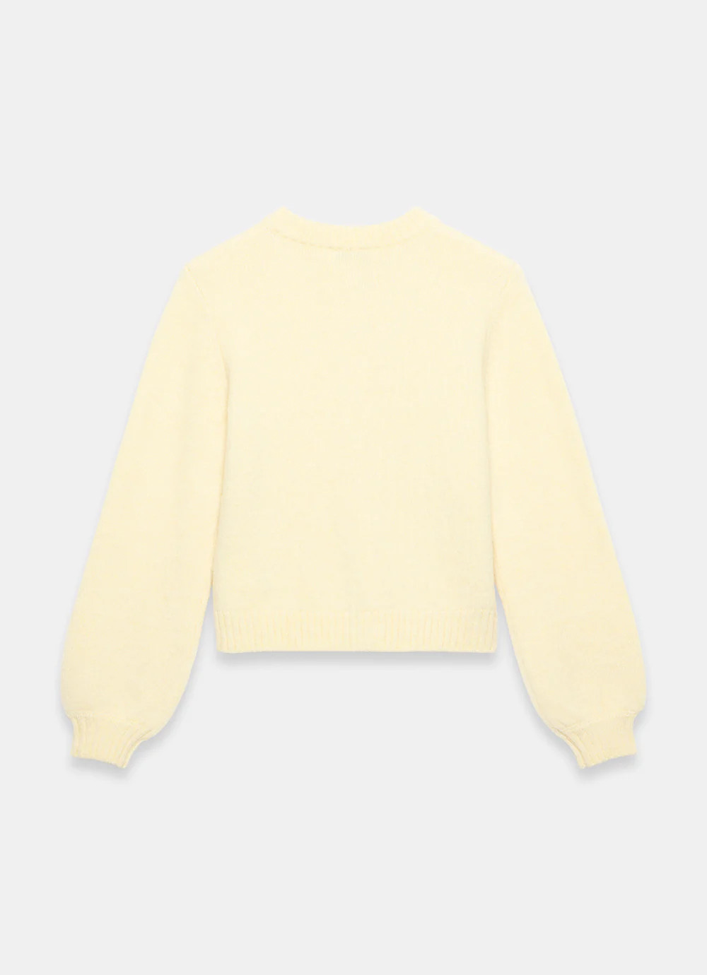 Yellow Wool Blend Cardigan | Mint Velvet