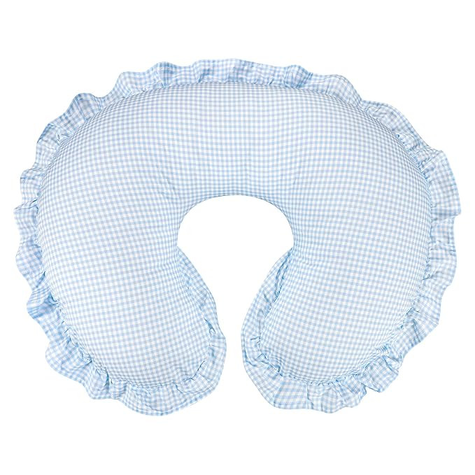 DILIMI Cotton Nursing Pillow Cover, Removable Ruffled Pillowcase for Breastfeeding Pillows, Ultra... | Amazon (US)