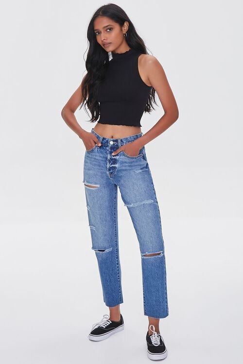 Distressed Mom Jeans | Forever 21 (US)