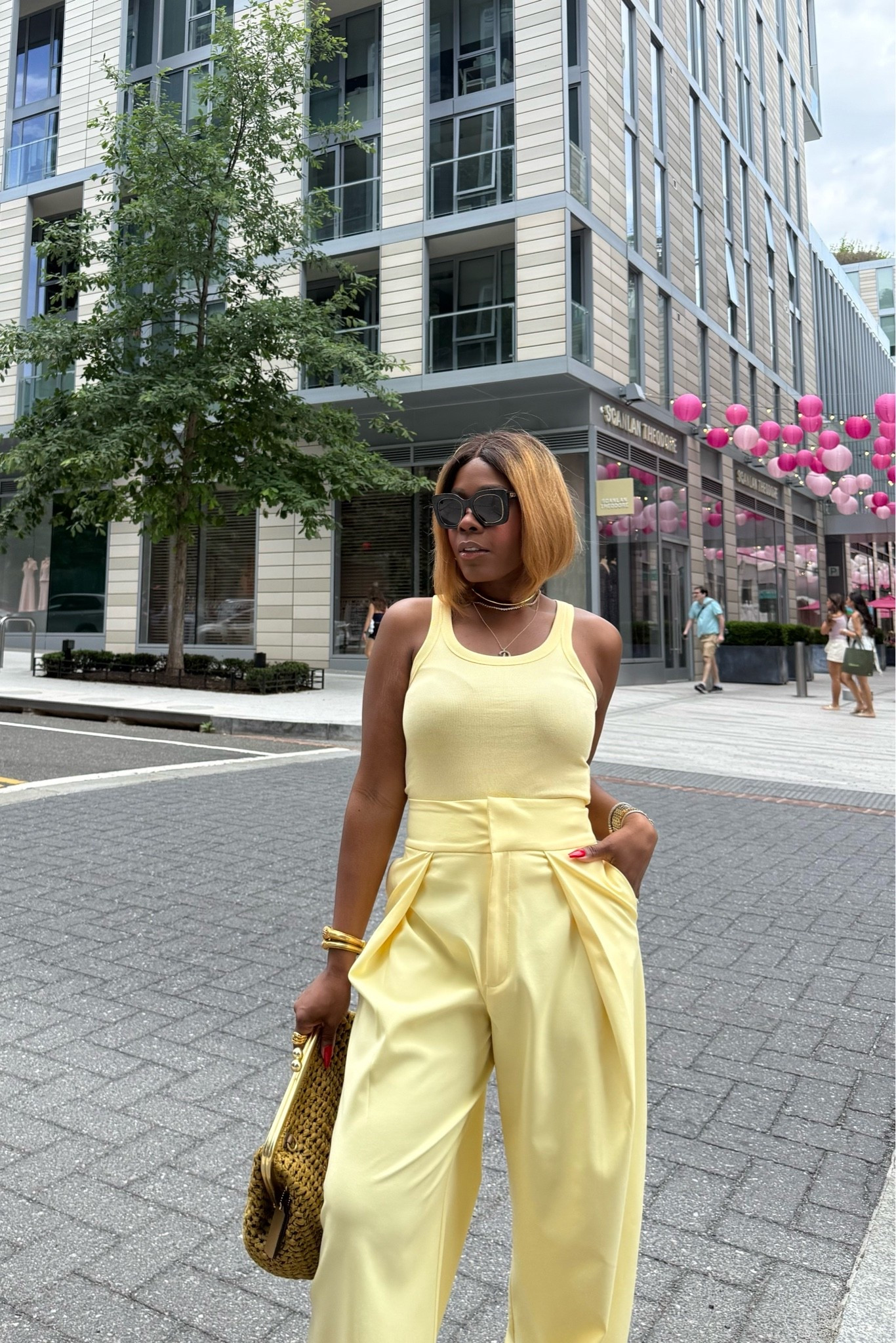 Monochrome yellow outfit

#LTKootd #LTKSeasonal #LTKMidsize