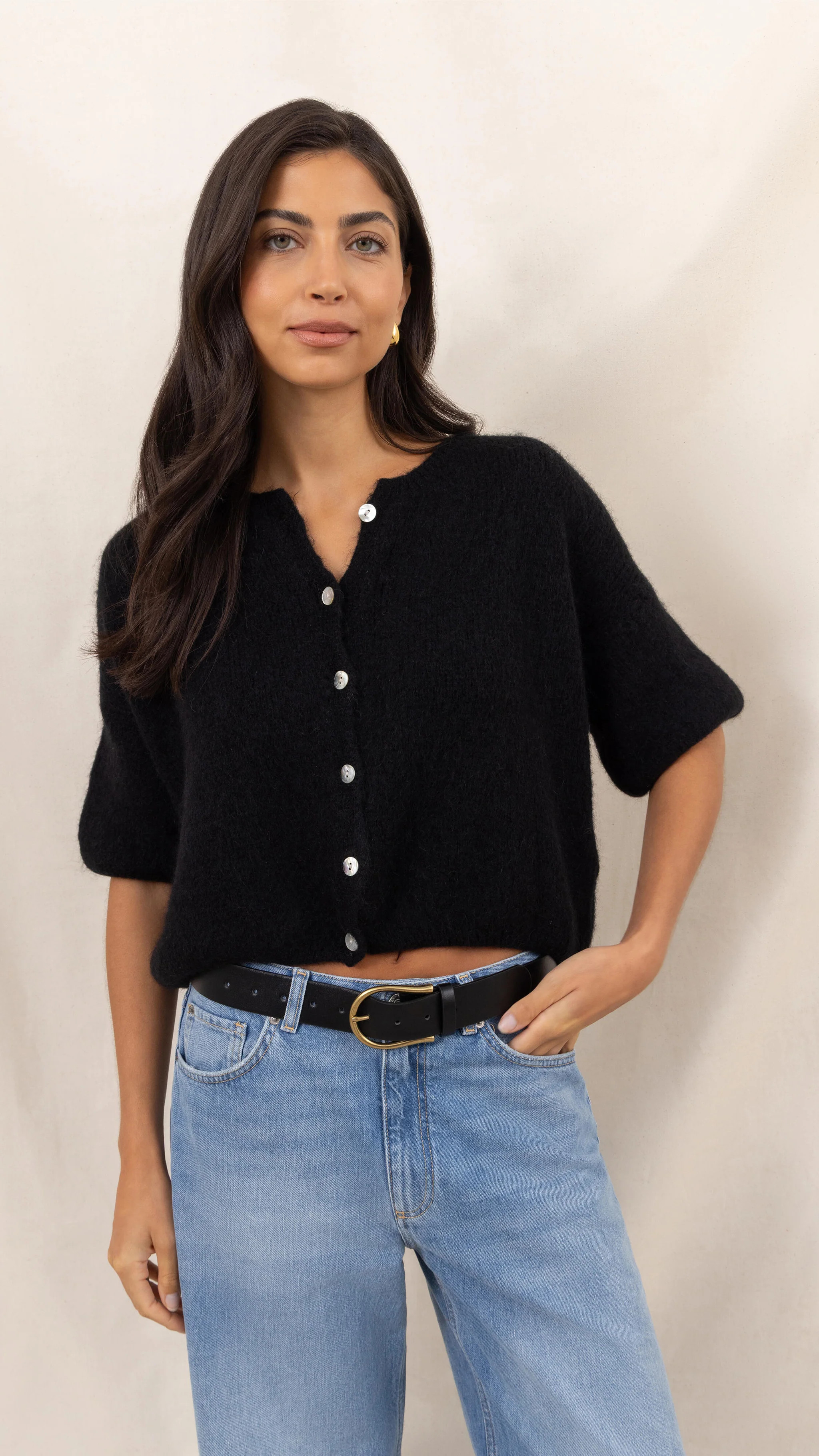 Emme Cardigan - Black | Charli