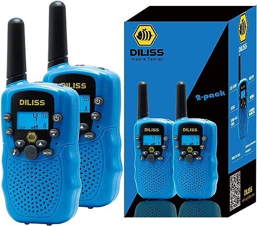 Walkie Talkies for Kids, 22 Channels FRS/GMRS Uhf Two Way Radios 4 Mile Handheld Mini Kids Walkie... | Amazon (US)