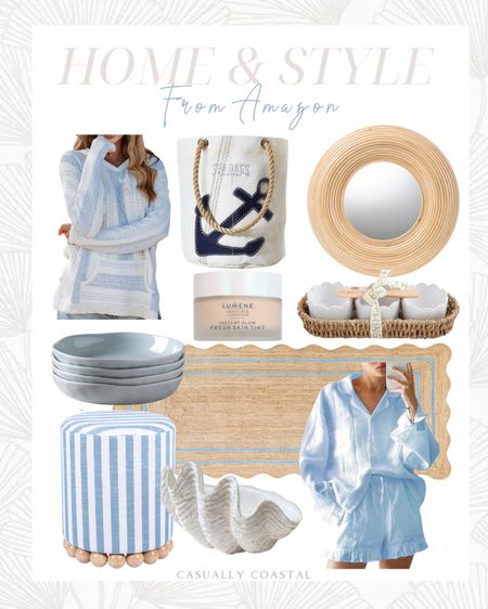 Home & Style from Amazon

Amazon home, Amazon style, Amazon fashion, coastal home, coastal style, Amazon coastal, affordable style, beach style, beach house, home, beach house decor, spring style, spring outfit, beach outfit, resort wear, two piece set, Amazon matching set, cozy set, lightweight beach hoodie, ruffle lounge set, Amazon lounge set, sea bag recycled sail cloth navy anchor beverage bucket bag, collapsible cooler bag, striped linen ottoman, clam shell sculpture, ceramic flat pasta bowls, scalloped natural jute rug, jute rug, area rug, coastal rug, runner rug, round mirror, lumene invisible illumination instant glow skin tint 

#LTKfindsunder50 #LTKstyletip #LTKhome