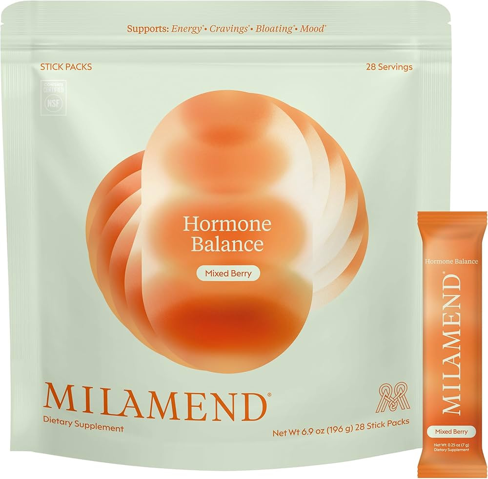 milamend Hormone Balance for Women 40:1 Myo-Inositol D-Chiro Inositol Supplement + CoQ10, ALA, & ... | Amazon (US)
