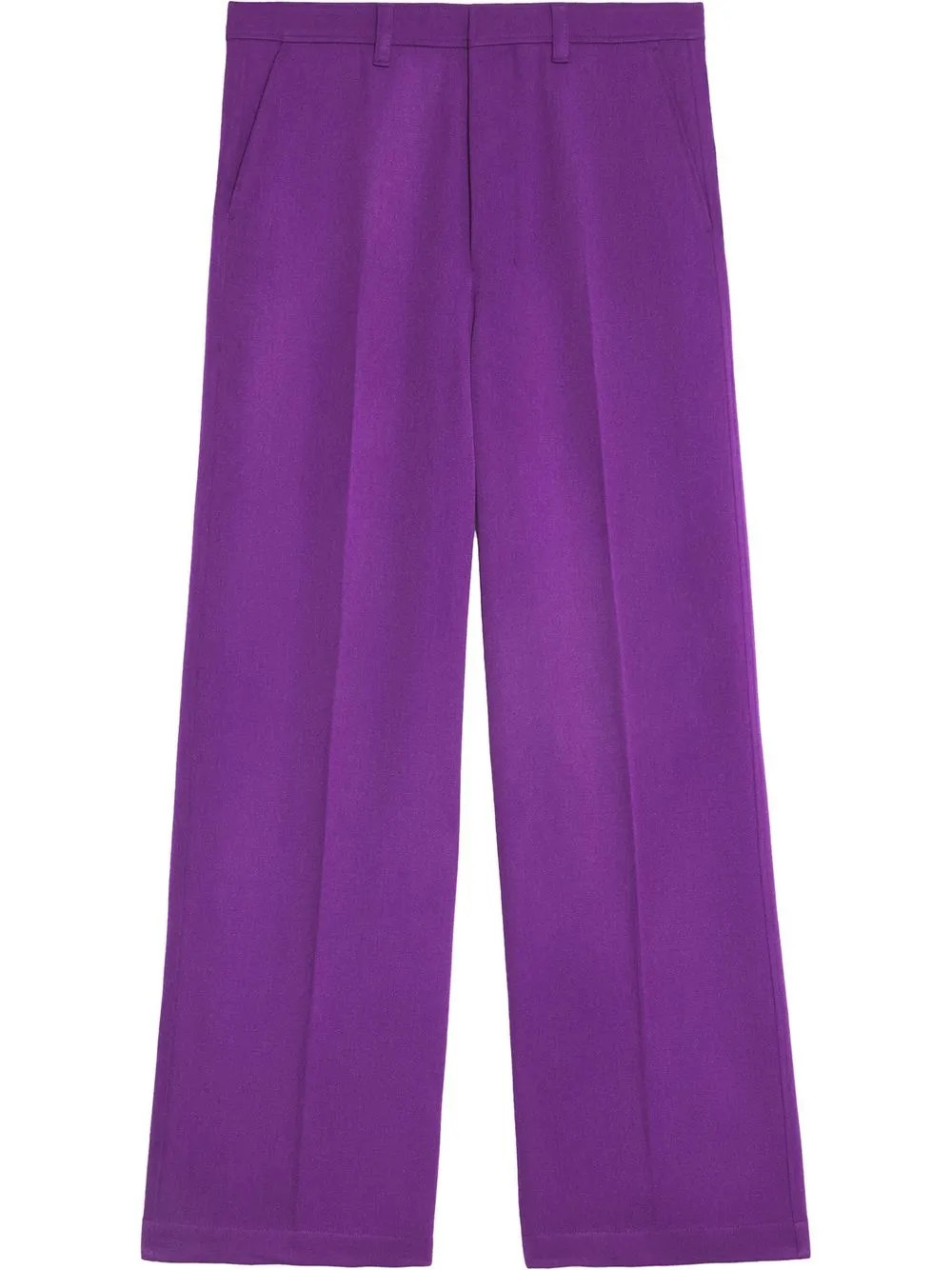 AMI Paris wide-leg Tailored Trousers - Farfetch | Farfetch Global