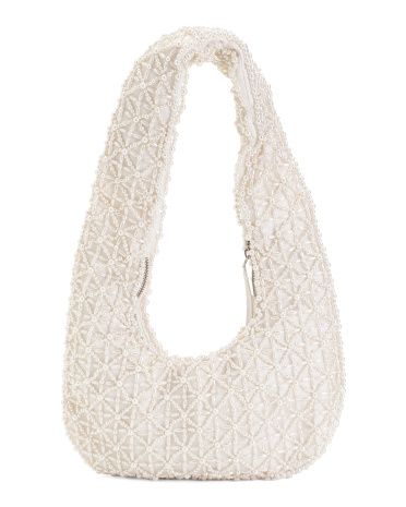 Pearl Beaded Evening Bag | TJ Maxx