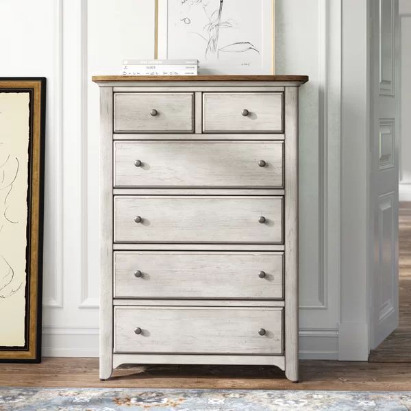 Ayden 5 Drawer 38'' W Chest | Wayfair North America