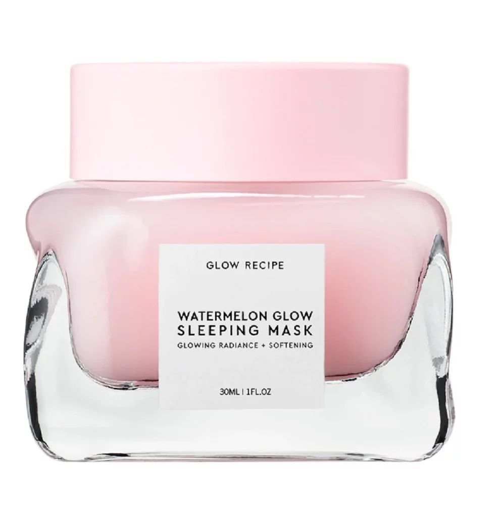 Glow Recipe Watermelon + AHA Glow Sleeping Mask Travel Size 1 fl oz/30 ml - Walmart.com | Walmart (US)