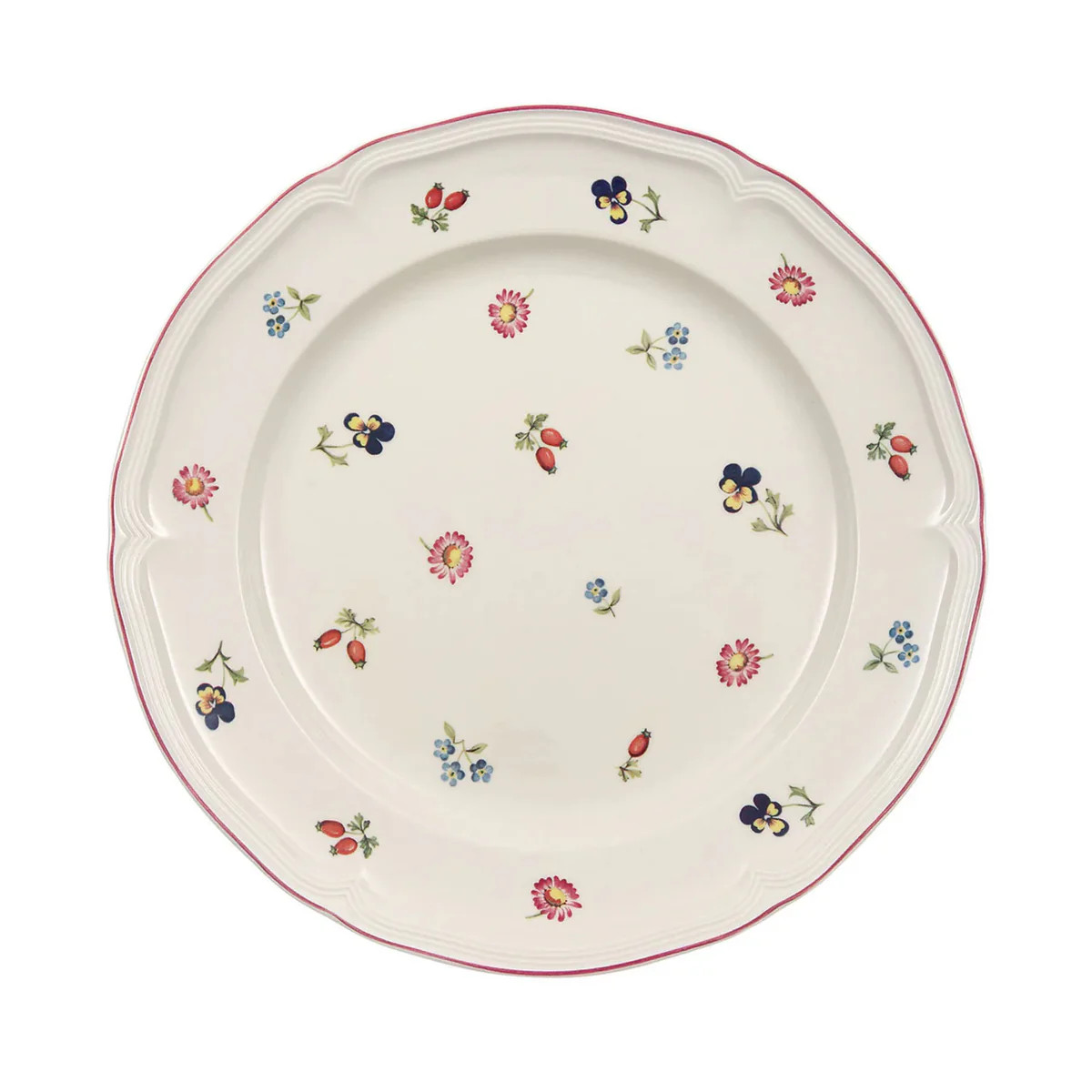 Petite Fleur Dinner Plate in Multi | Over The Moon
