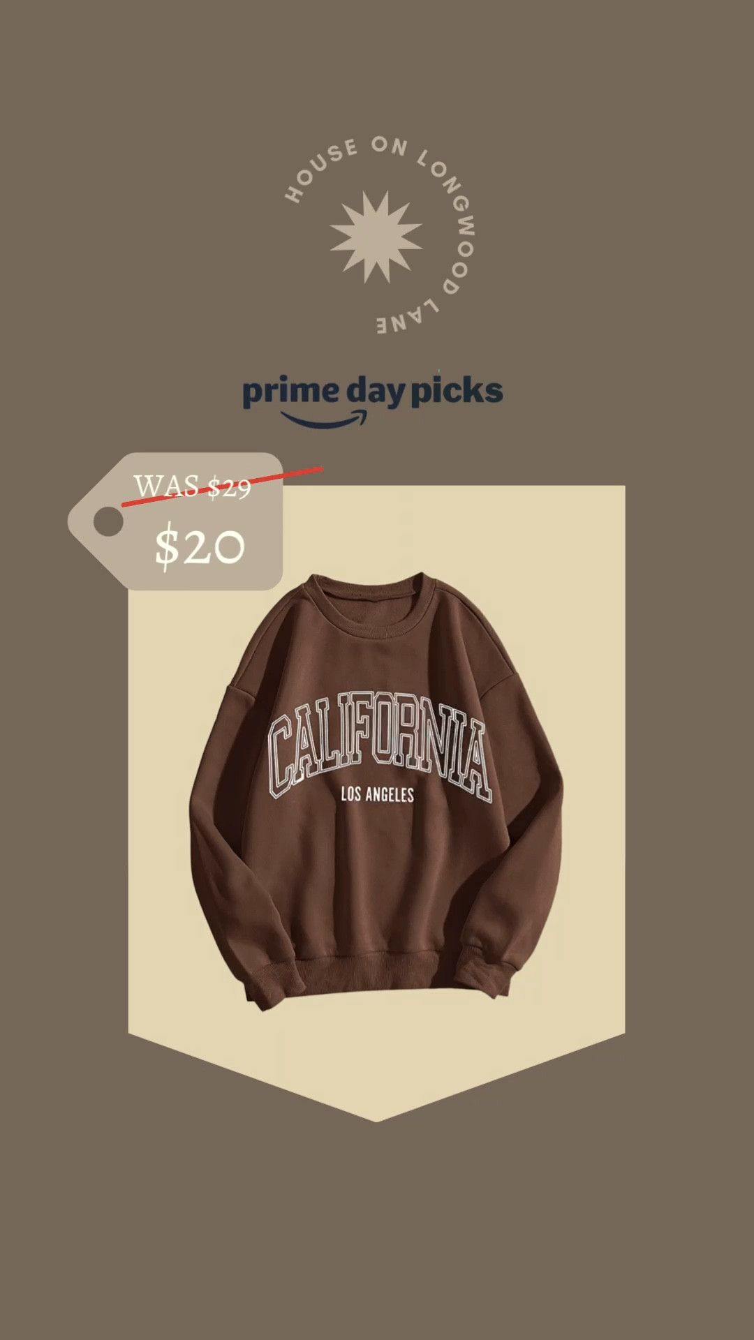 How cute is this Women’s Crewneck / Pullover! Save 30% OFF! Today is the last day to shop Amazon Prime Early Access! #prime

#LTKsalealert #LTKfit #LTKunder50