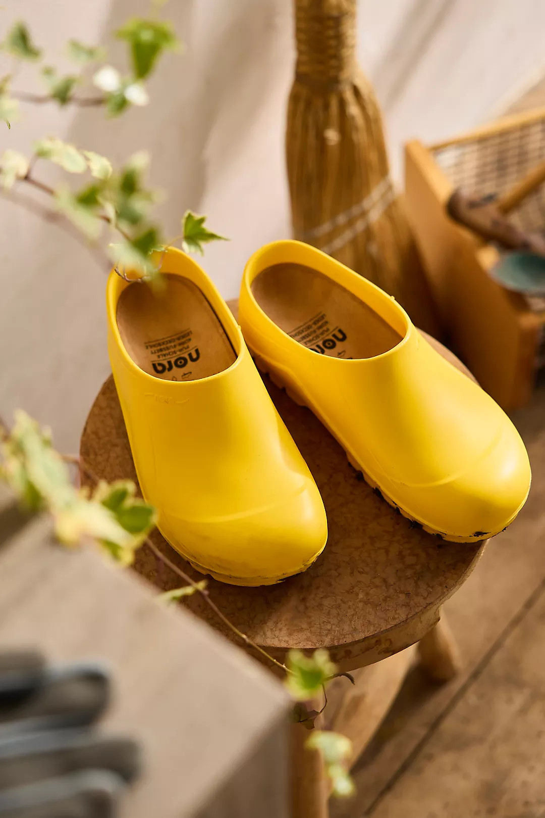 NORA Garden Clogs, Yellow | Anthropologie (US)