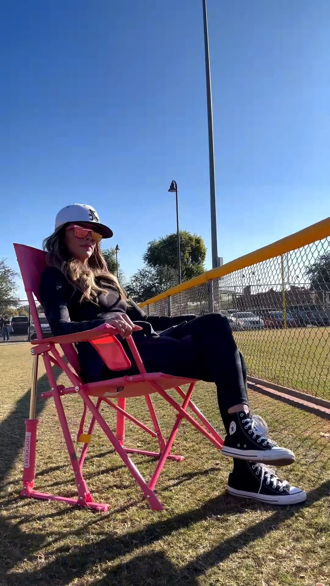 Spending all day at the fields requires a super comfy & easy to carry chair! 🥹🙌🏼💕 My most favorite one yet! 😭🥰 

#LTKdayinmylife #LTKootd #LTKmomlife