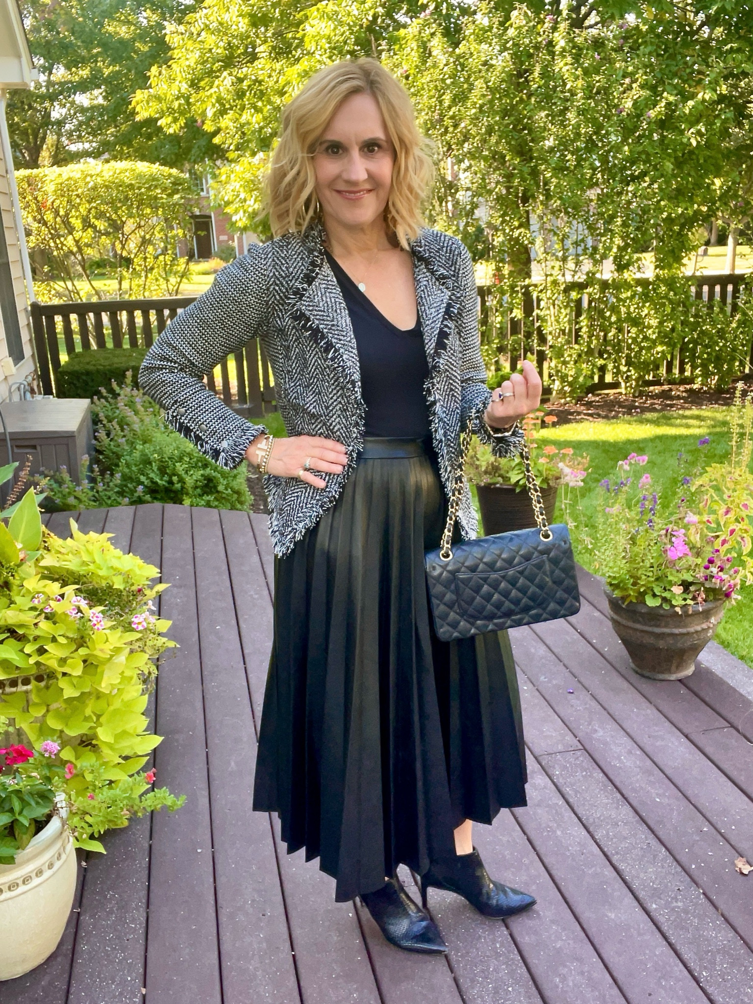 Nic And Zoe Fringe Jacket Nic Zoe Fringe Mix Knit Jacket Nic And