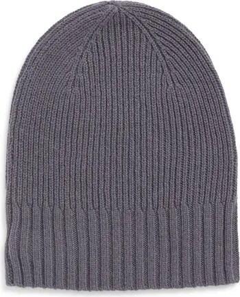 Rib Cashmere Beanie | Nordstrom