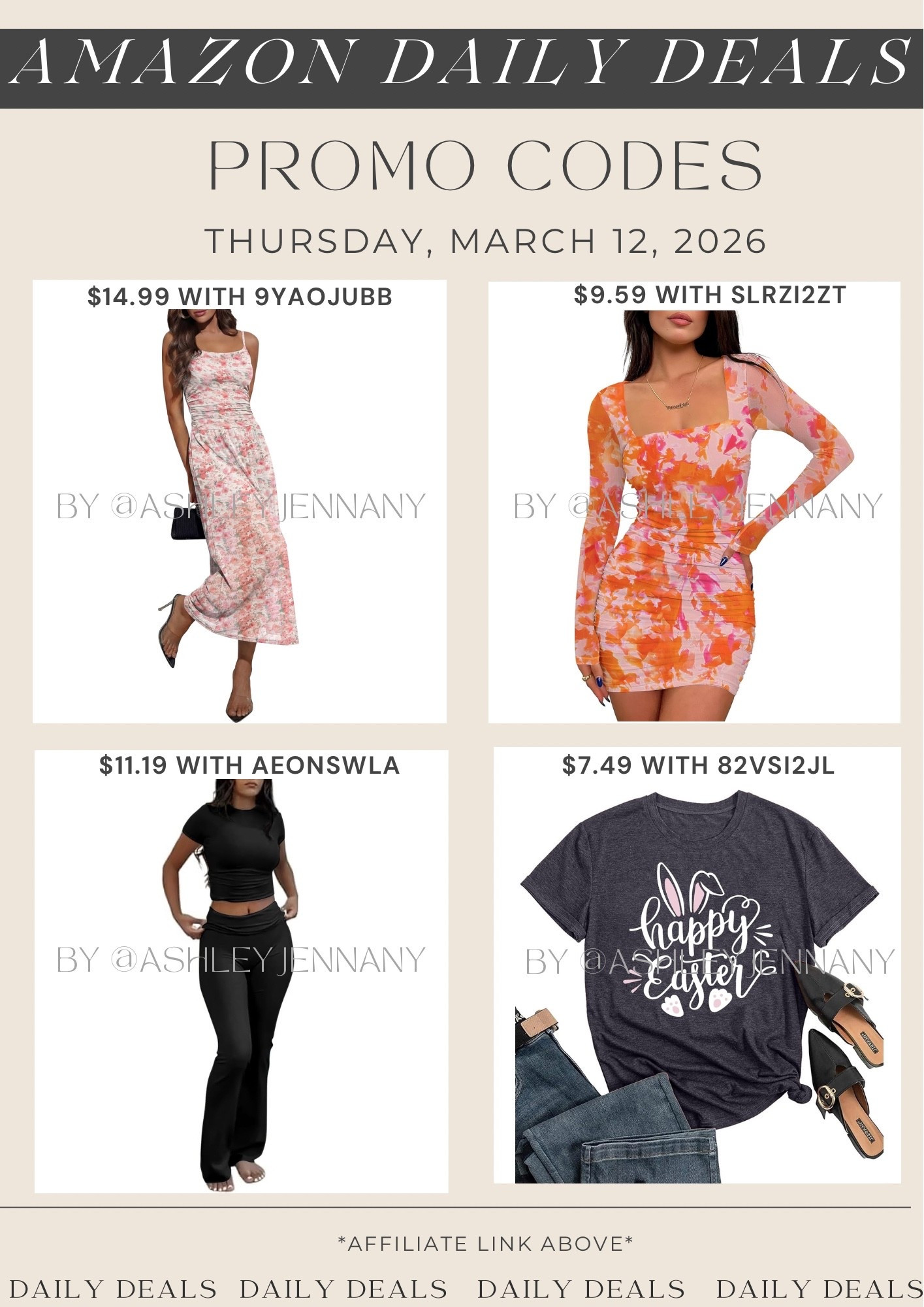 Amazon fashion deals 

#LTKMidsize #LTKSaleAlert