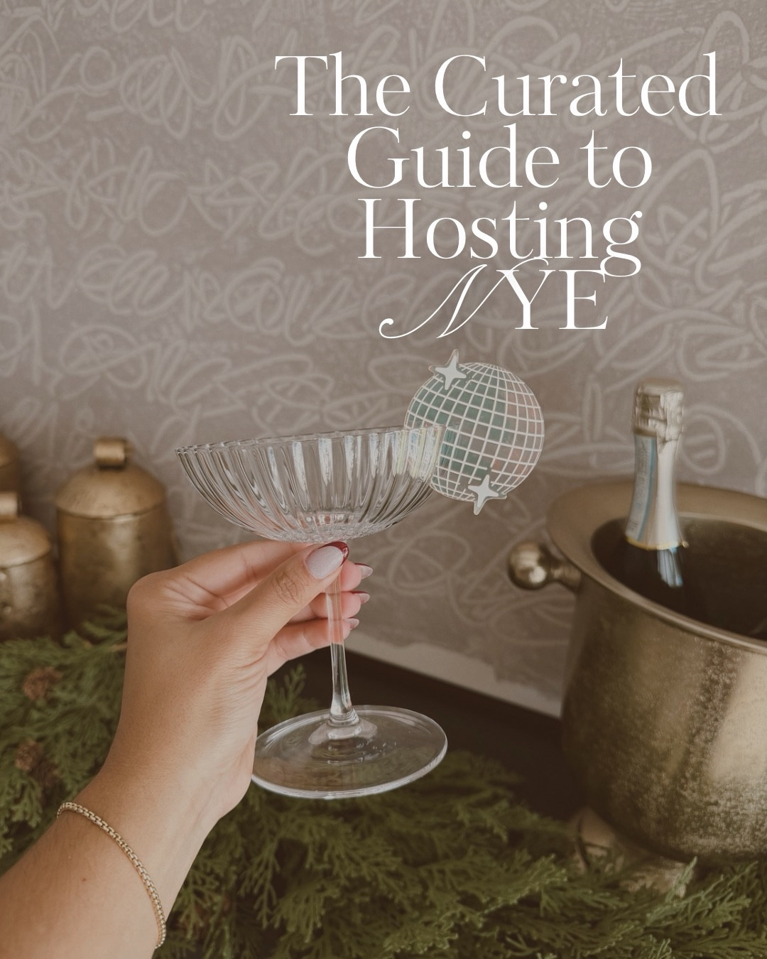 ✨ Ringing in 2026 the chic, cozy, and effortless way ✨

From a sparkling bar cart ready for easy cocktails 🥂, to disco charcuterie cups that are as snackable as they are festive, every detail is curated for a night of celebration. Add a champagne bucket on standby, cozy fur PJs, playful 2026 headbands, and tiny bow name tags to make guests feel specialand don’t forget the tinsel backdrop for all the sparkling photo ops 🪩.

This is my kind of NYE: luxe yet cozy, thoughtful yet effortless, and full of little details that make the night feel magical. Here’s to celebrating in style, sipping, snacking, and shining our way into 2026 ✨💫

#NYEHosting #EffortlessEntertaining #DiscoCharcuterie #BarCartGoals #NYEVibes #CozyLuxe #TheArtOfGathering #NYE2026 #SparkleAndSip

#LTKfoodie #LTKHome #LTKHoliday