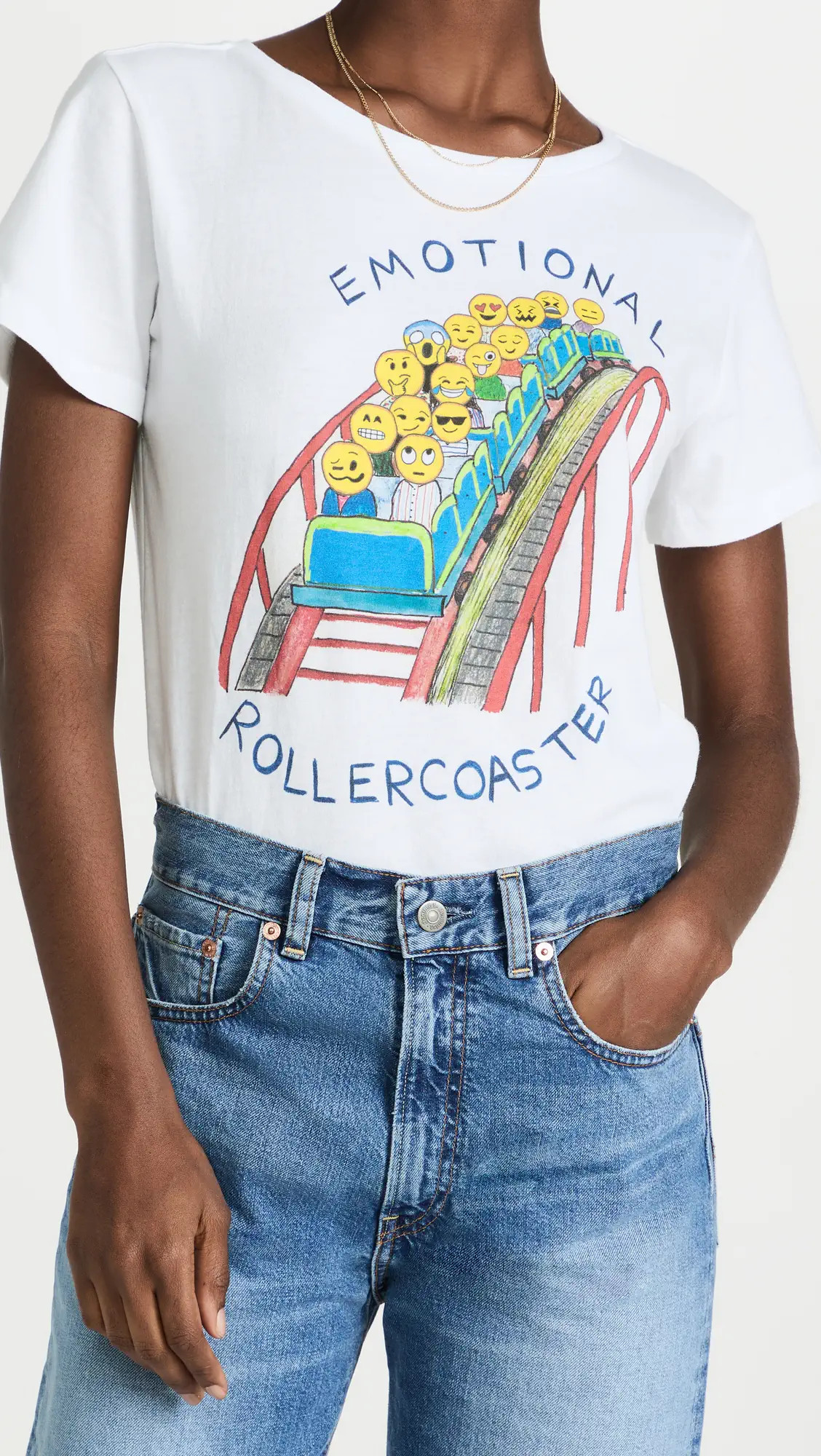 Unfortunate Portrait Emotional Rollercoaster Tee | Shopbop | Shopbop
