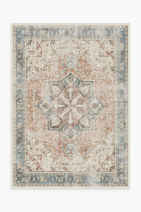 Kamran Coral Premium Rug | Ruggable