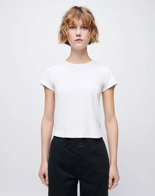 90s Baby Tee - Vintage White | RE/DONE