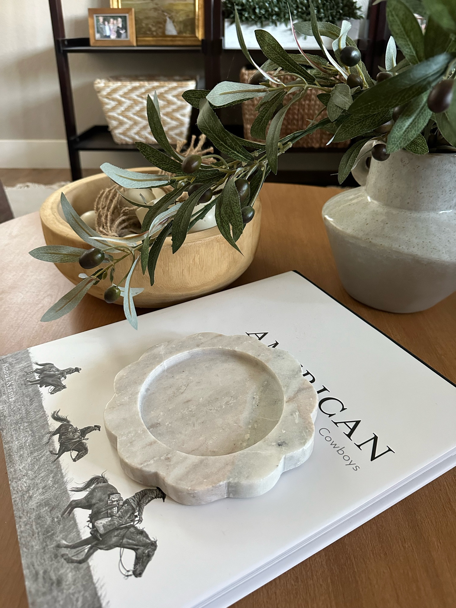 Love this scalloped candle tray so much! The feminine details are darling  

#LTKFindsUnder50 #LTKHome