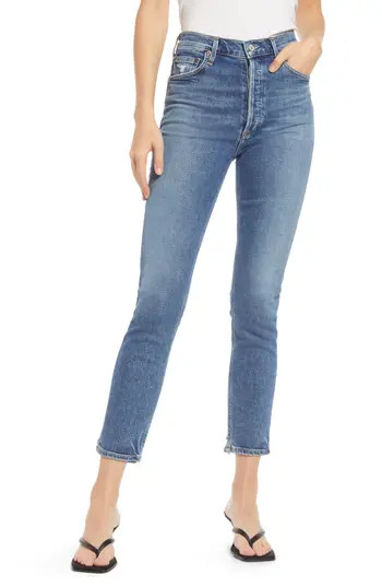 Nico High Waist Ankle Slim Fit Jeans | Nordstrom