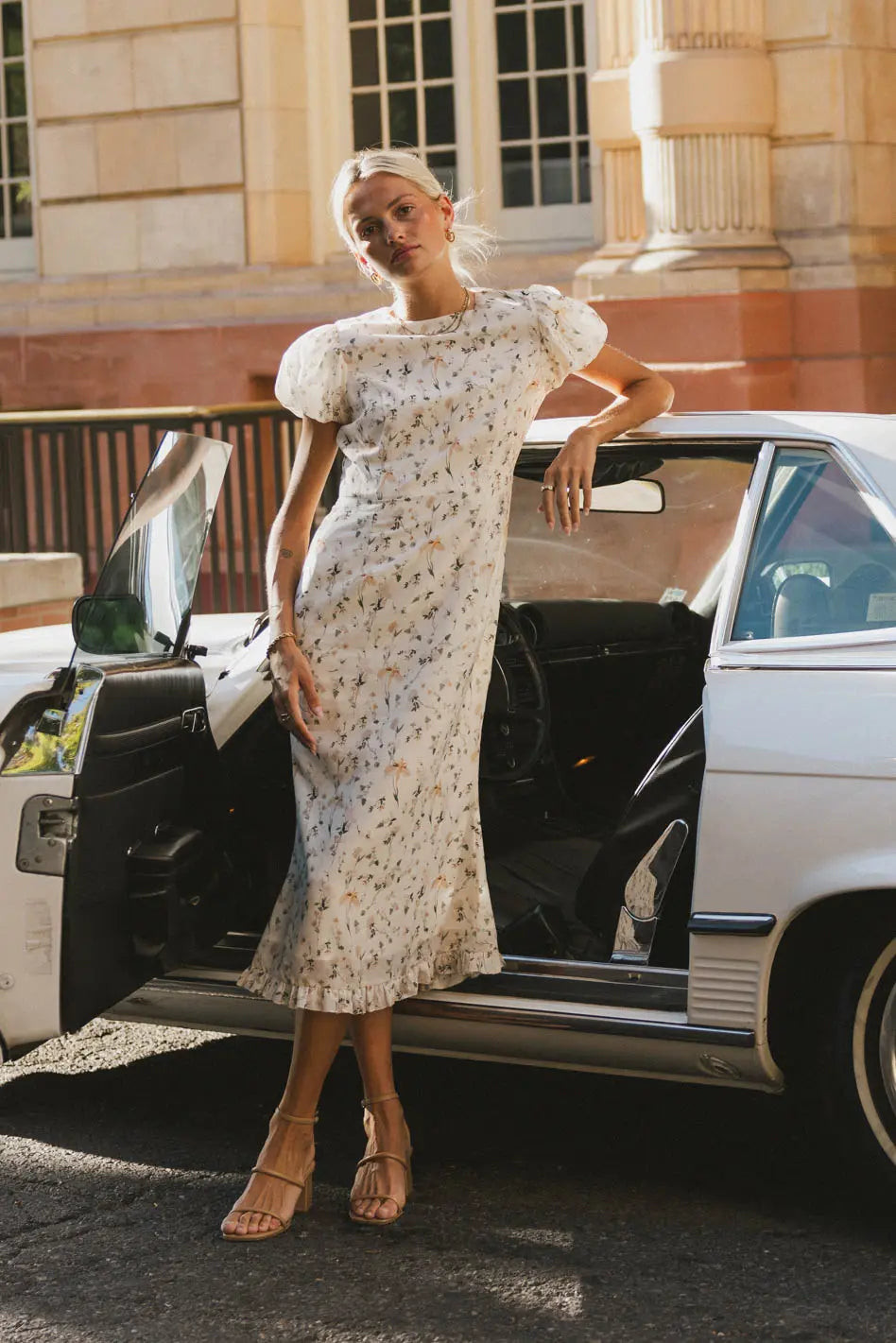 Beem Floral Midi Dress | Böhme US