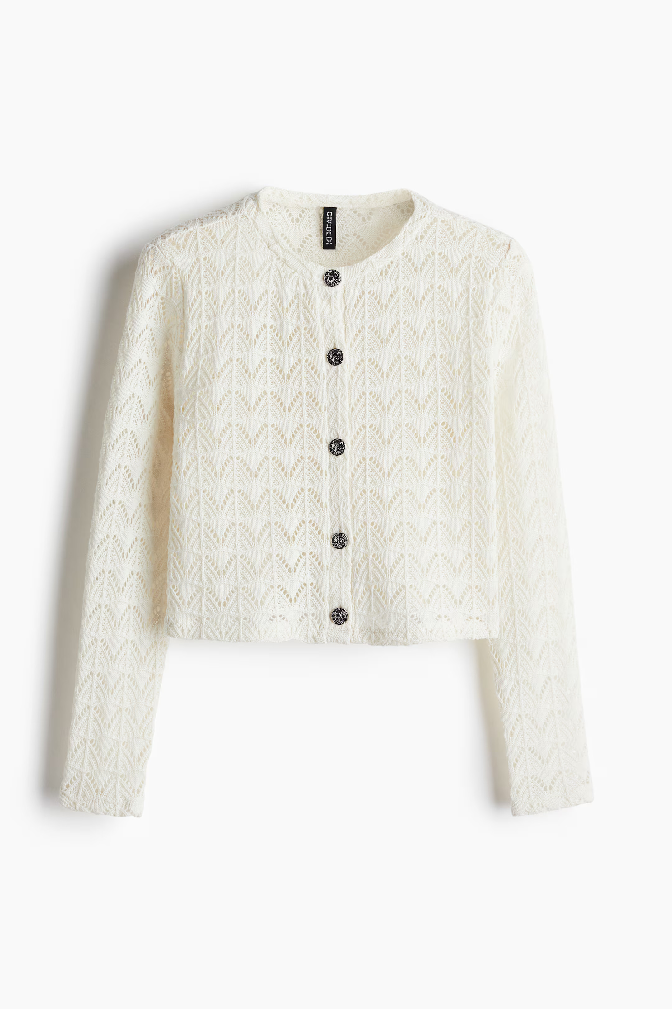 Pointelle-Knit Cardigan | H&M (US + CA)