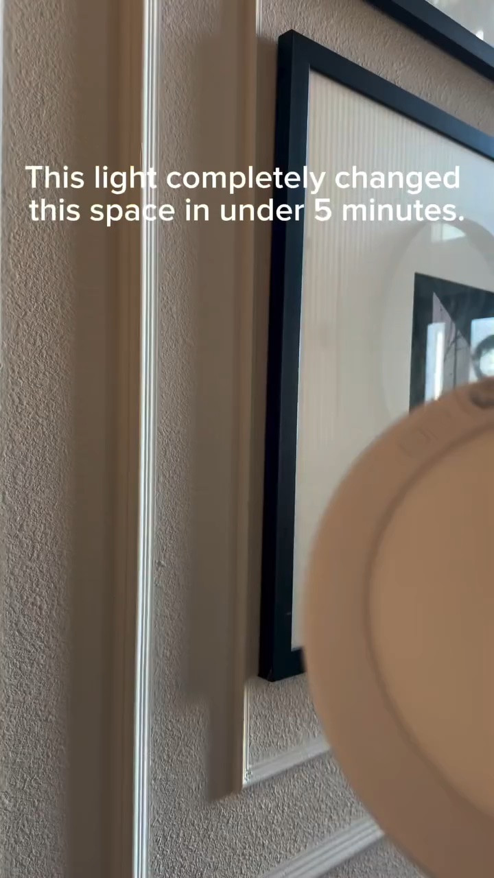 Comment LIGHTS and I’ll send you the link
https://liketk.it/6cZdM

I finally added these rechargeable motion sensor lights under my stairs and the difference is unreal
No wiring, no electrician, and they turn on automatically when we walk in 

It made this little space feel so much brighter, cleaner, and honestly way more high-end. Such an easy upgrade with a BIG impact.

under stairs lighting, motion sensor lights, rechargeable lights, wireless lighting ideas, amazon home finds, hallway lighting, modern home upgrades, luxury home decor, renter friendly lighting, ambient lighting ideas, smart lighting, easy home upgrades, under staircase decor, warm lighting aesthetic, home decor inspiration