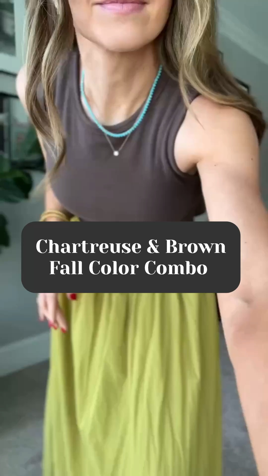 Monday OOTD
Brown & Chartreuse

#LTKgrwm #LTKootd
