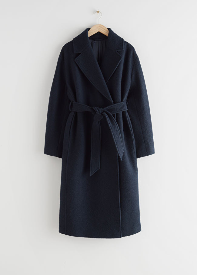 Voluminous Belted Wool Coat | & Other Stories (DE + FR)