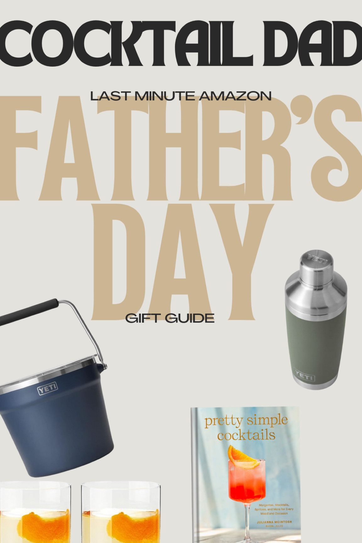 Last Minute Amazon Fathers Day Gift Guide for the Cocktail dad