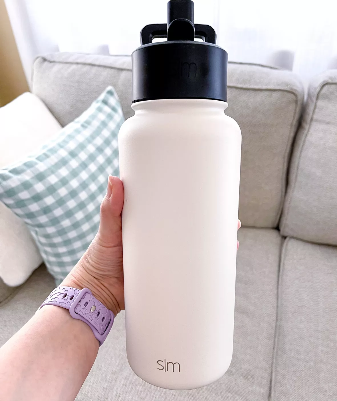 Logo Branded Simple Modern Summit Water Bottle With Straw Lid - 32Oz 