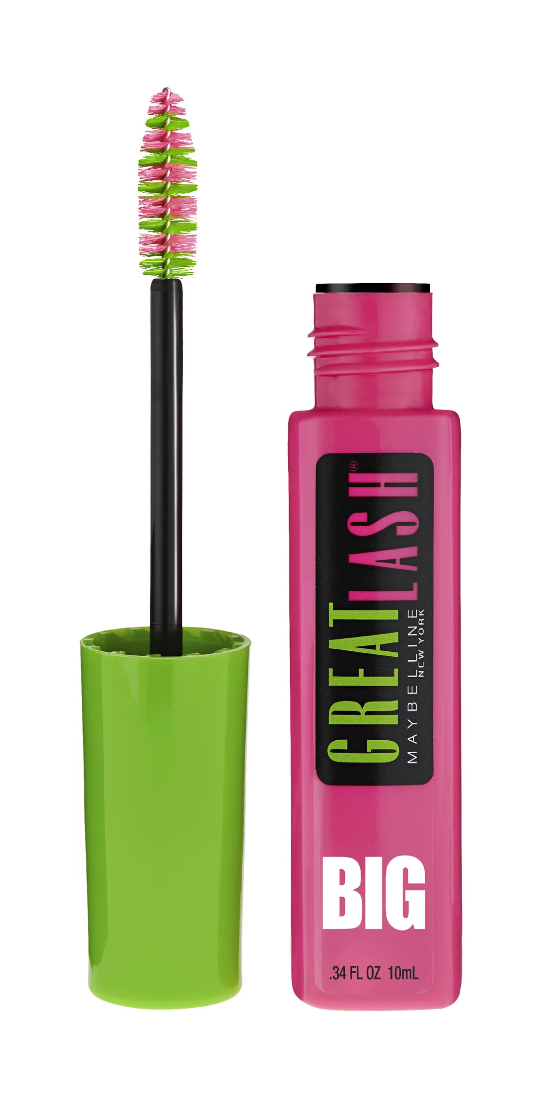 Maybelline Great Lash BIG Washable Mascara, Blackest Black | Walmart (US)