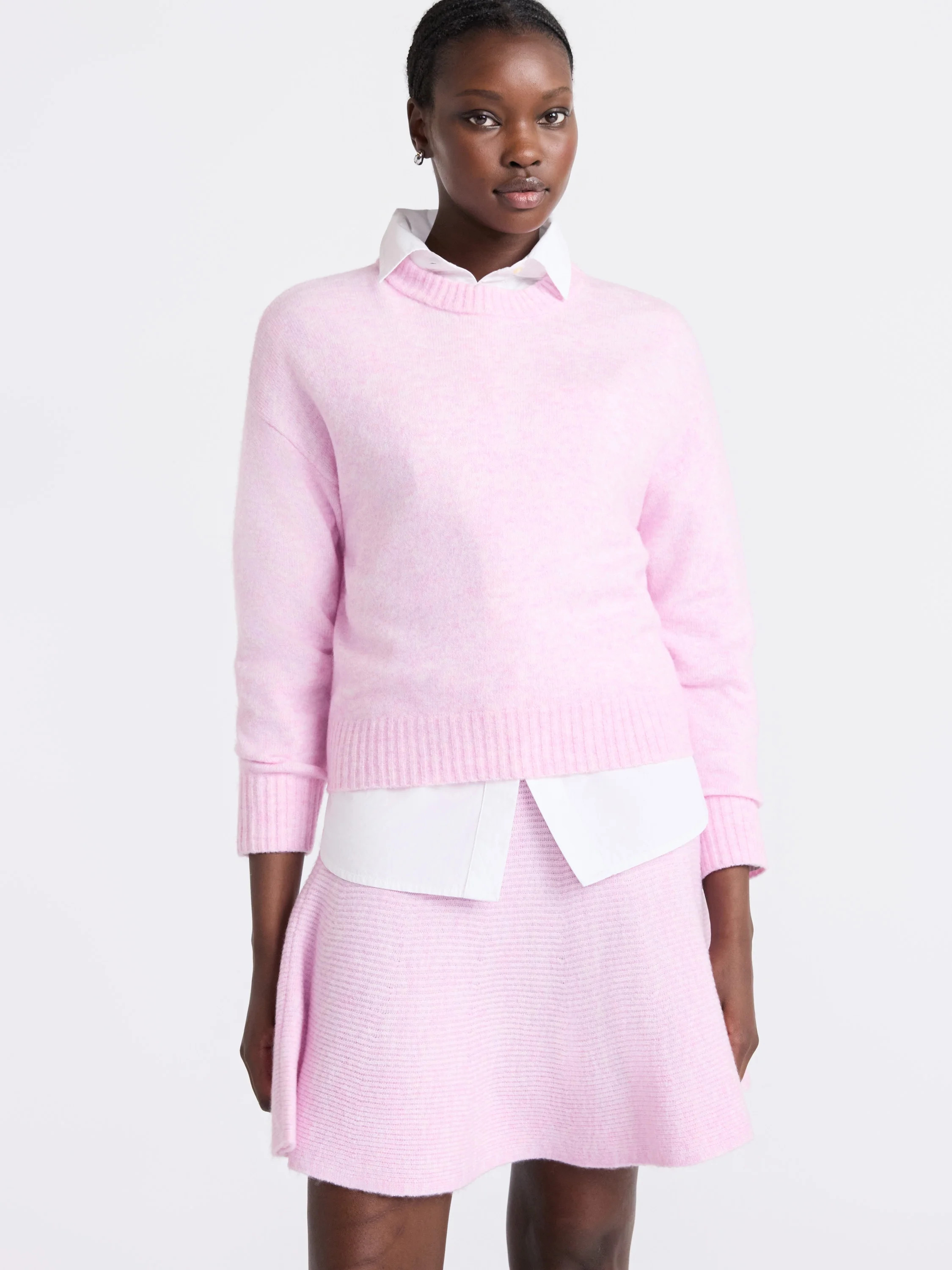 Free Assembly Women's Mock Neck Sweater with Long Sleeves, Sizes XS-4X - Walmart.com | Walmart (US)