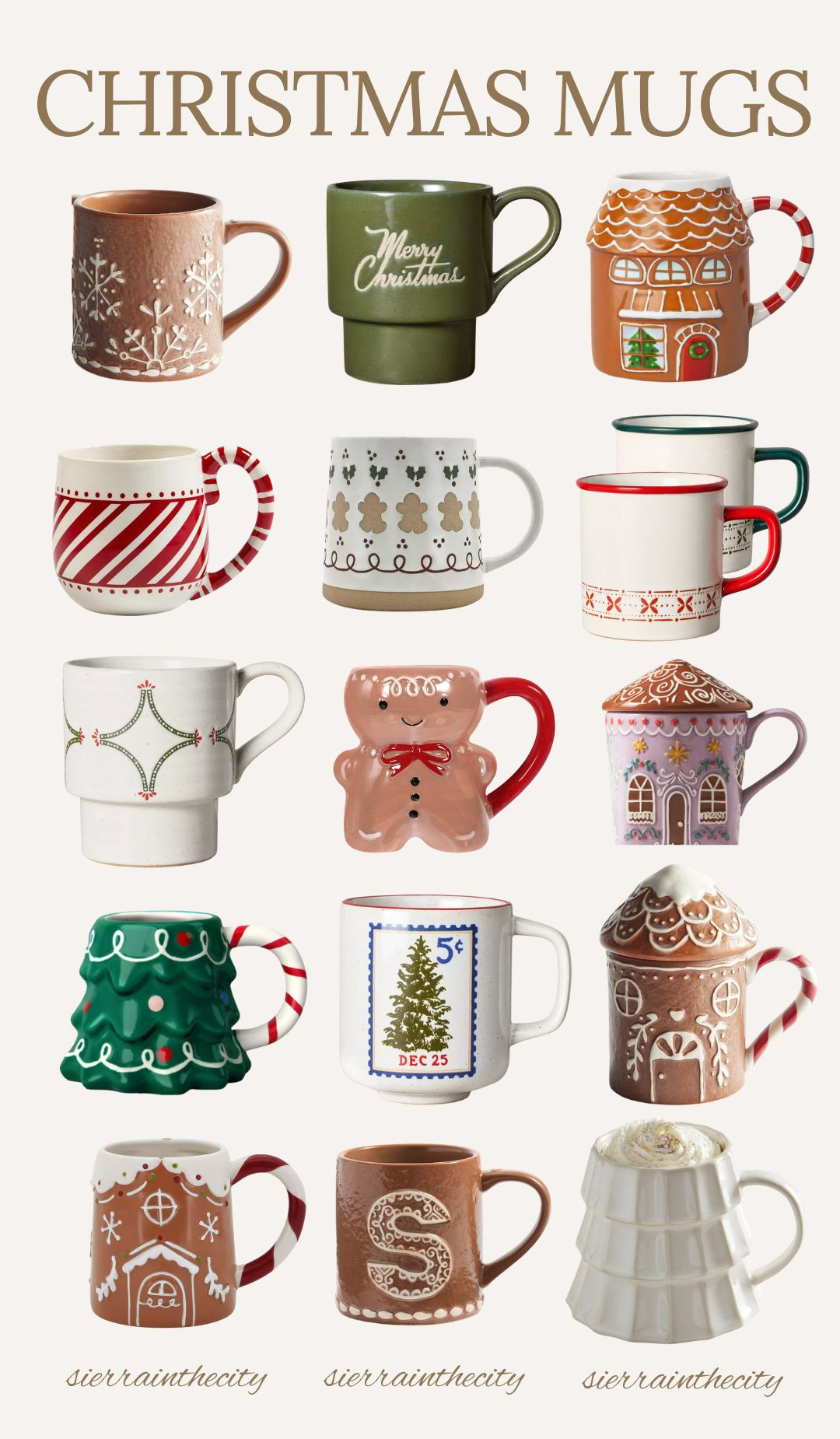 Holiday mugs, christmas mugs.  

 #LTKHoliday #LTKSeasonal #LTKHome