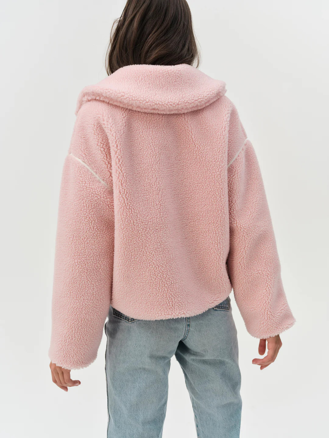 Melody Pullover Sherpa Jacket | For Love & Lemons