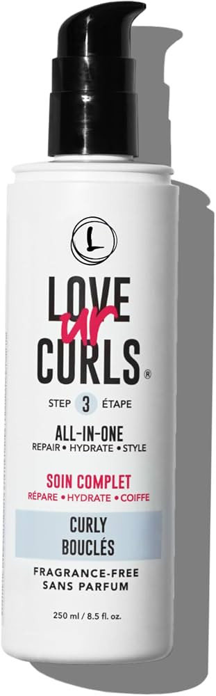 Love Ur Curls - Curly All in One Curl Cream Styler, Curling Cream for Curly Hair, Repair, Define,... | Amazon (US)
