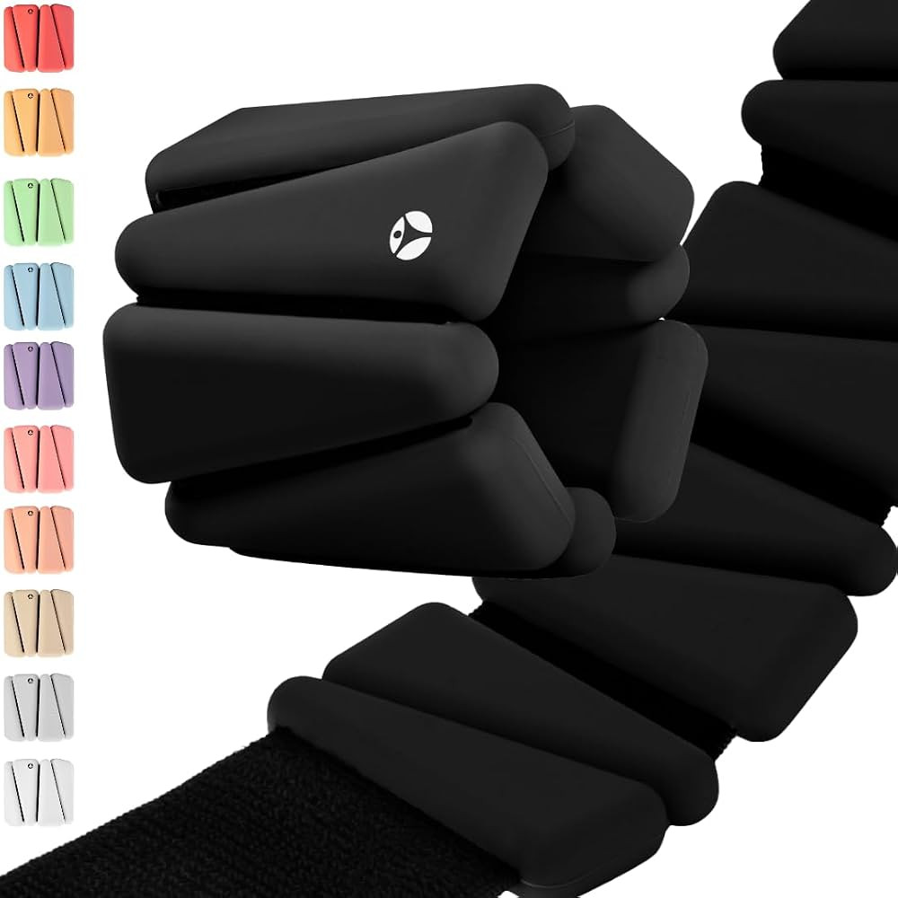 OmWeights - Wrist and Ankle Weights for Women and Men | Elevate Your Workouts With Weighted Bangl... | Amazon (US)